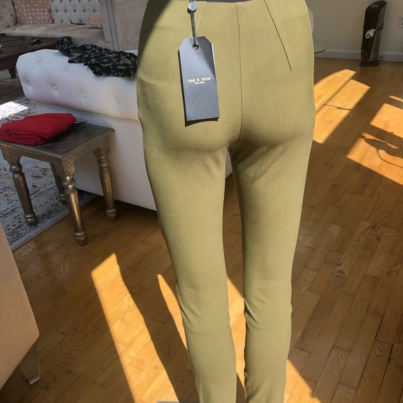 Olive green rag & bone skinny - Picture 4 of 5
